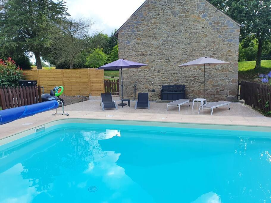 Studio Nid Cosy Avec Piscine Bonnemain Extérieur photo