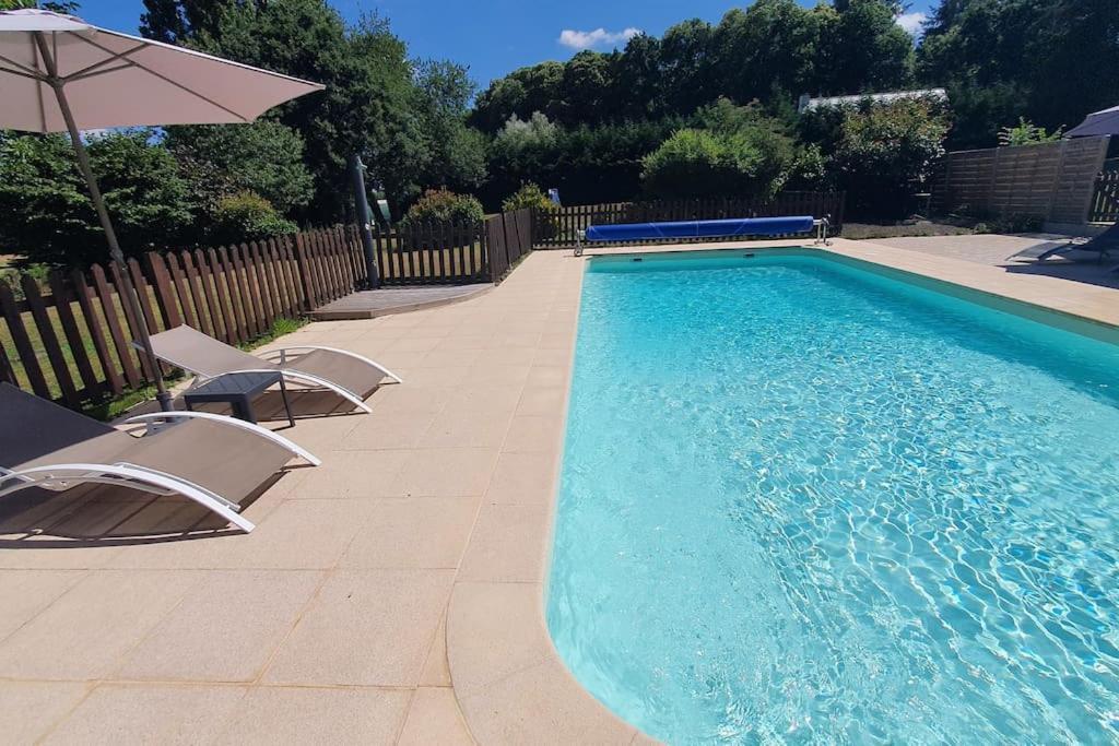 Studio Nid Cosy Avec Piscine Bonnemain Extérieur photo